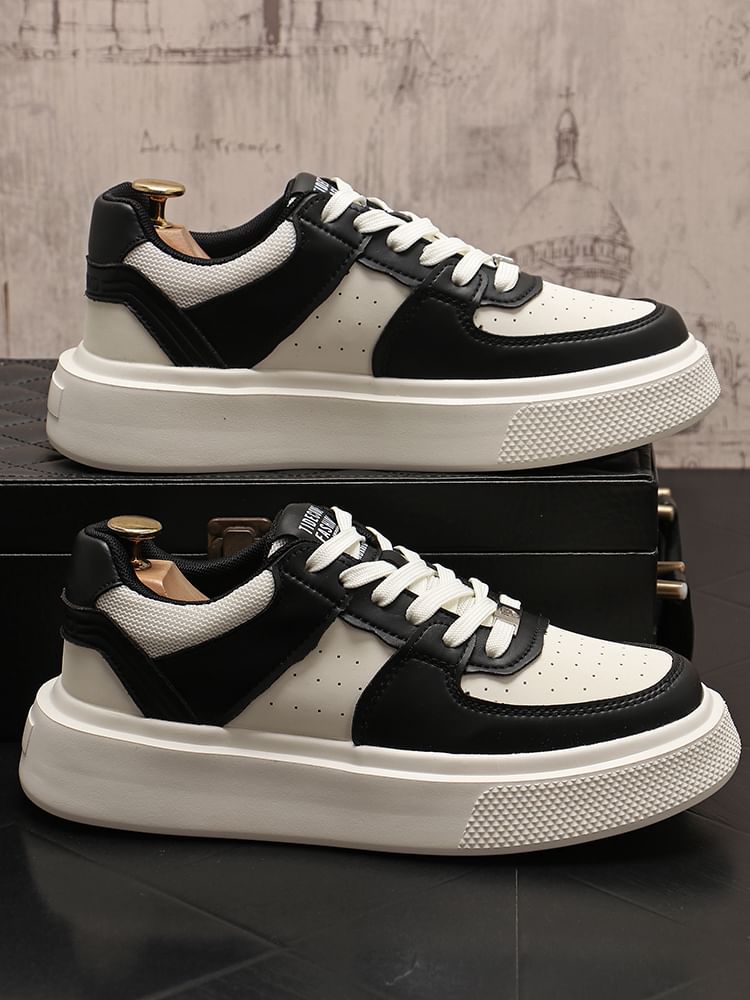 Mr Ozera - Platform Paneel Sneakers