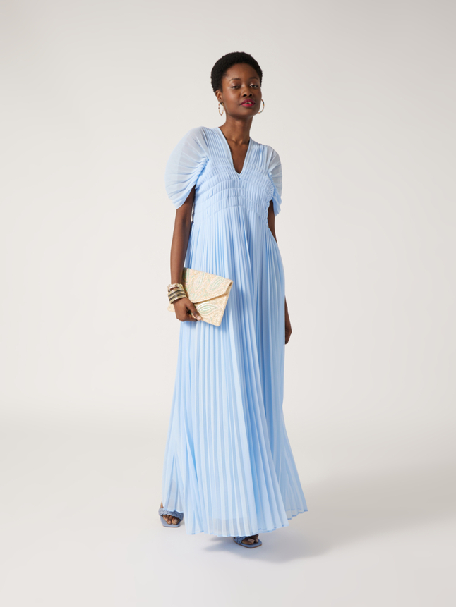 Robe plissée