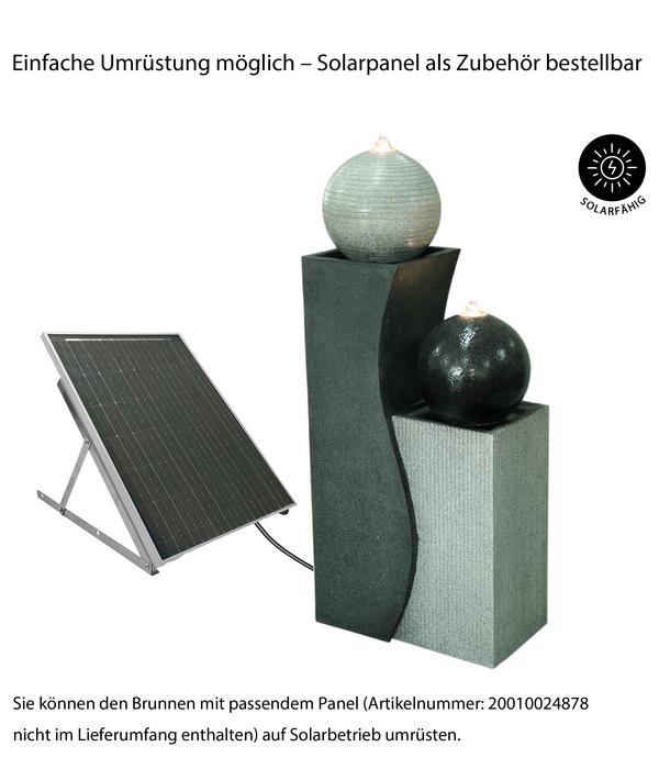 Dehner Polyresin-Gartenbrunnen Ying Yang,