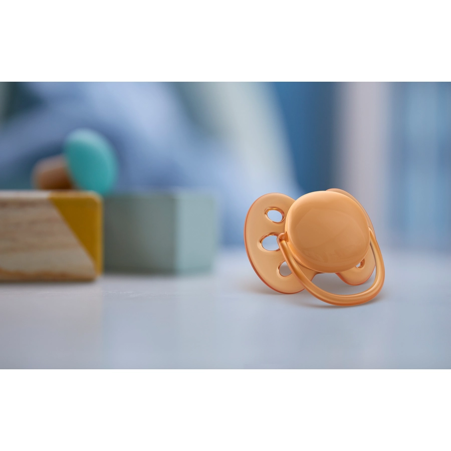 Philips Avent Schnuller ultra soft SCF09133 6-18 Monate gelblila 4 Stück