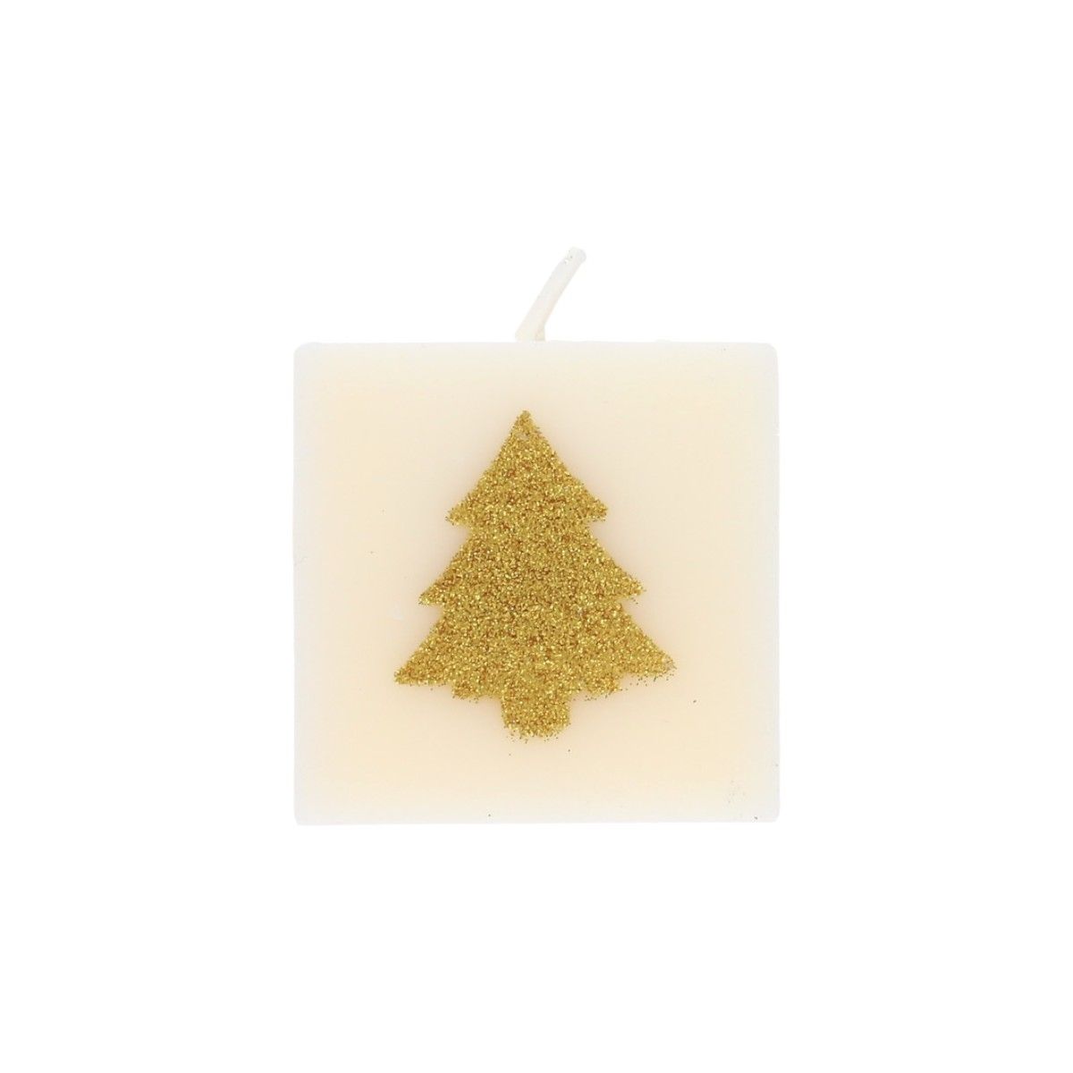 Bougie sapin doré The Gift Label