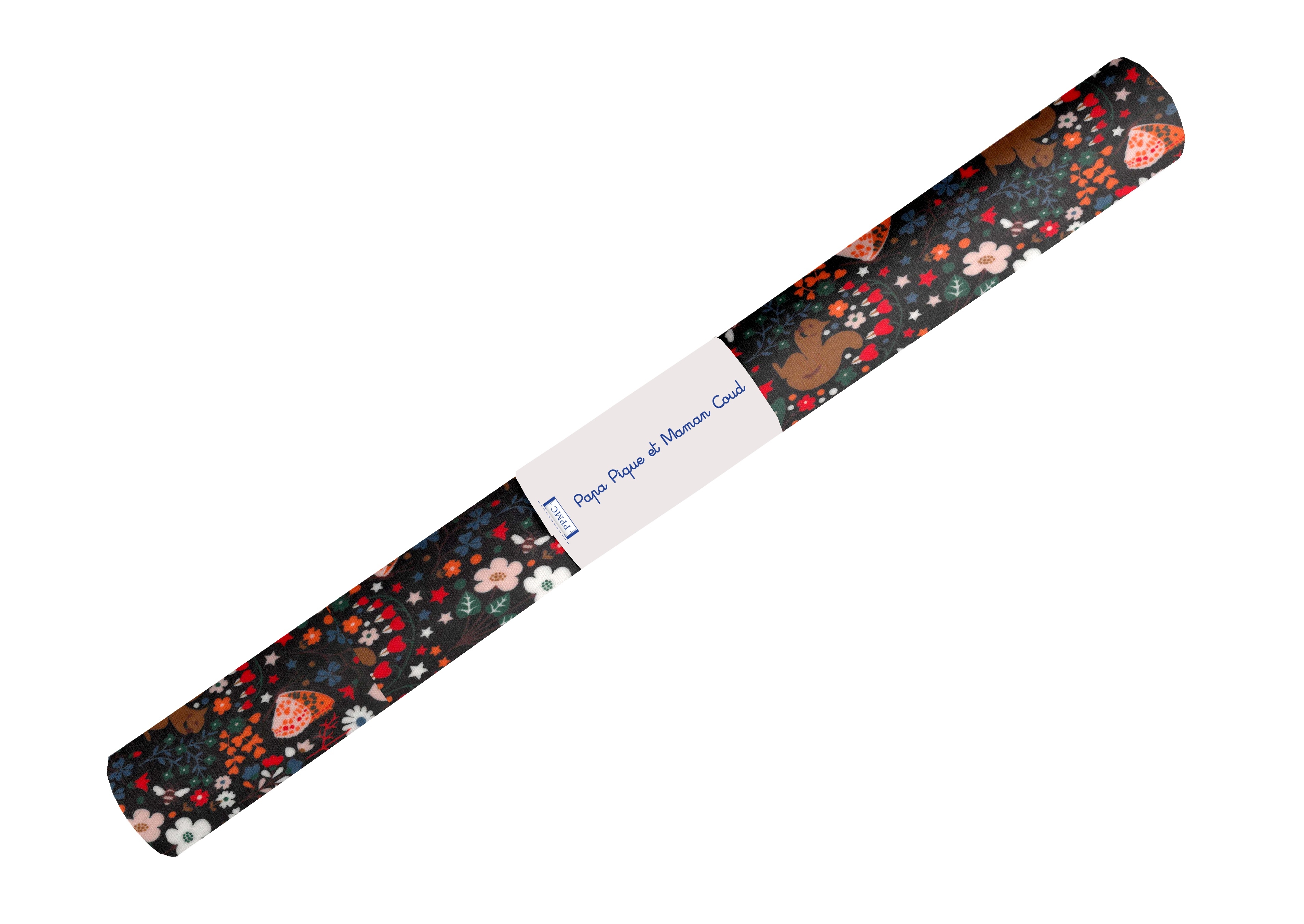 Coupon Tissu Enduit De 35Cm Casse Noisette