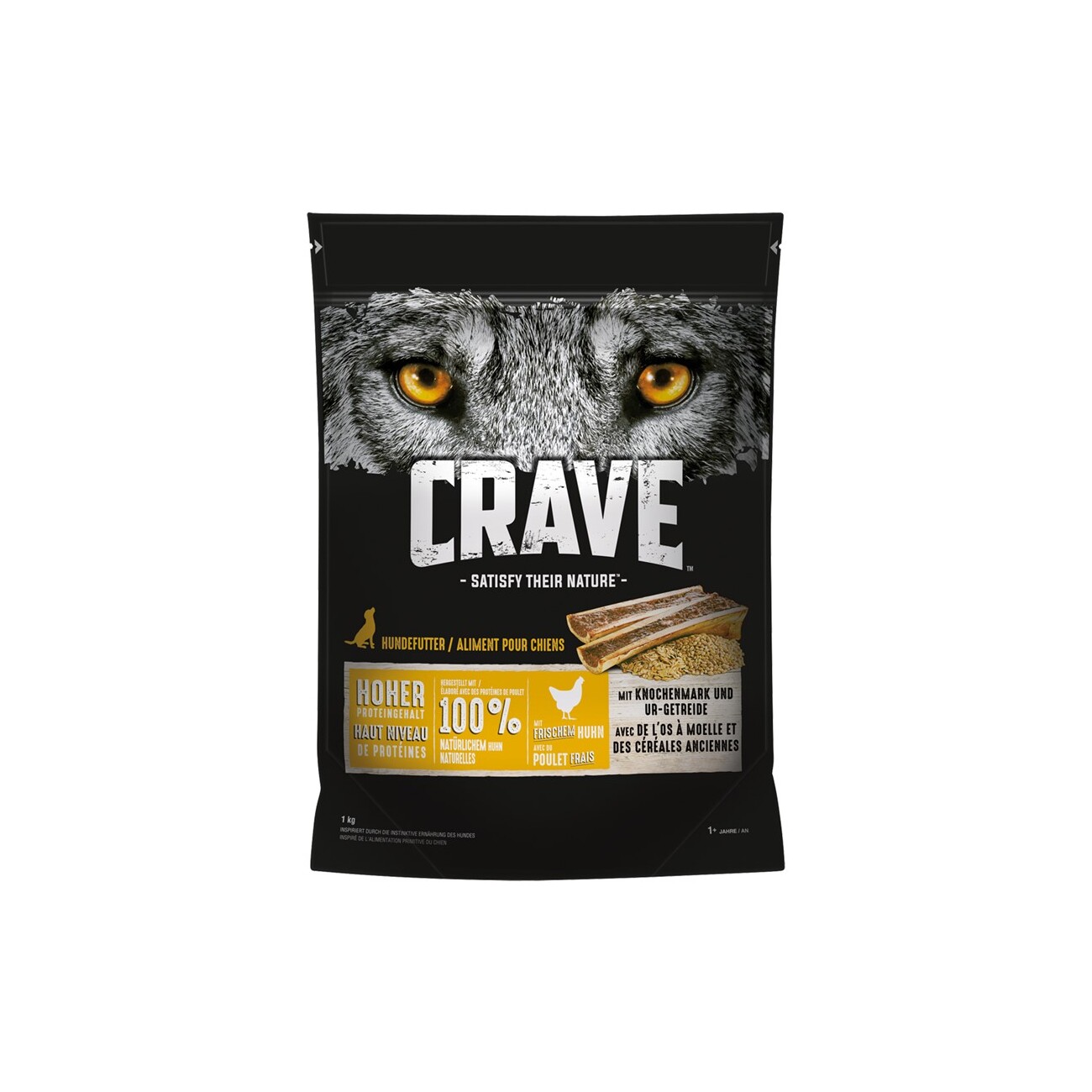 CRAVE Huhn mit Knochenmark und Urgetreide 1 kg