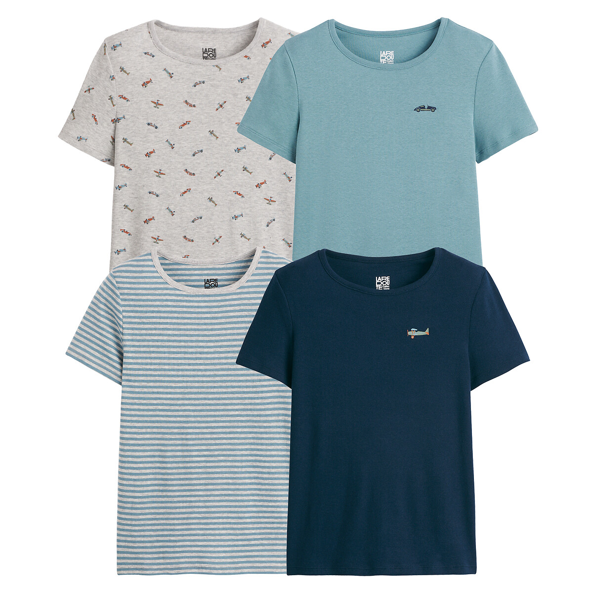 COLEÇÕES LA REDOUTE<br>Conjunto de 4 camisolas