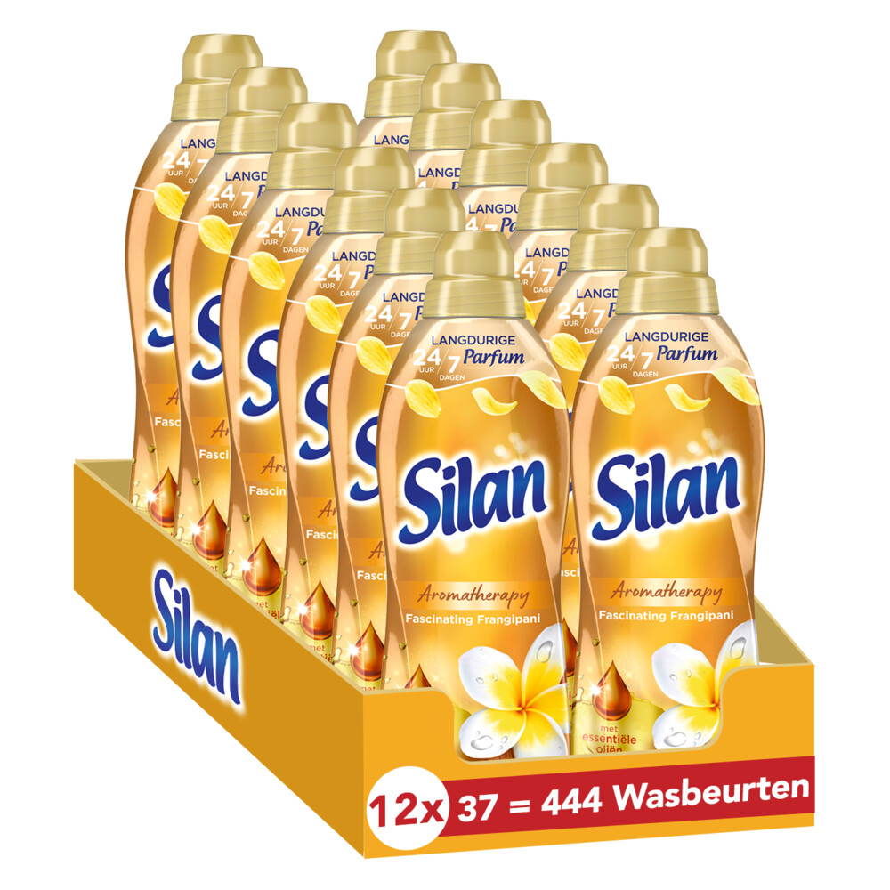 12x Silan Wasverzachter Aroma Therapy Fascinating Frangipani 37 Wasbeurten851 ml