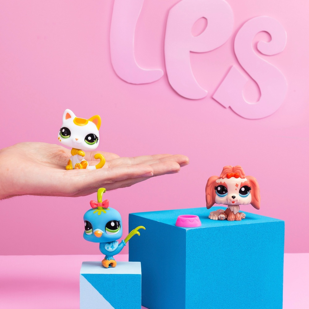 Littlest Pet Shop Haustier-Trio-Tube-Sortiment