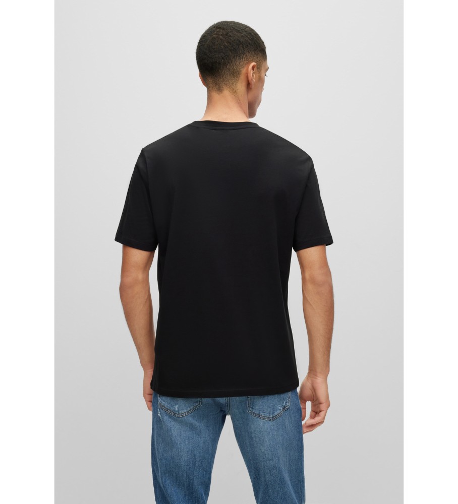 Camiseta preta HUGO Dulive