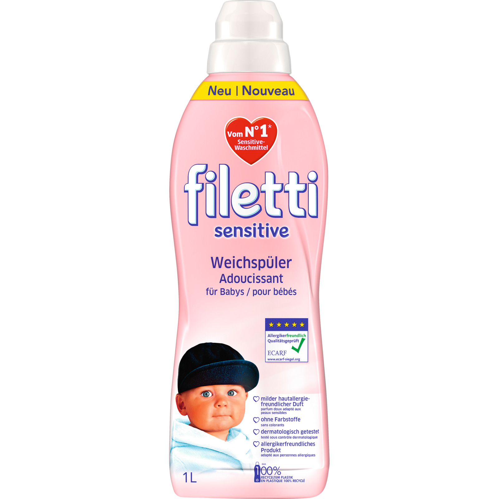 Filetti Weichspüler Sensitive 2x1l
