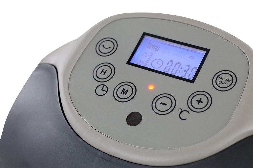 Heizlüfter 2000W, Oszillation+Display+Fernbedienung