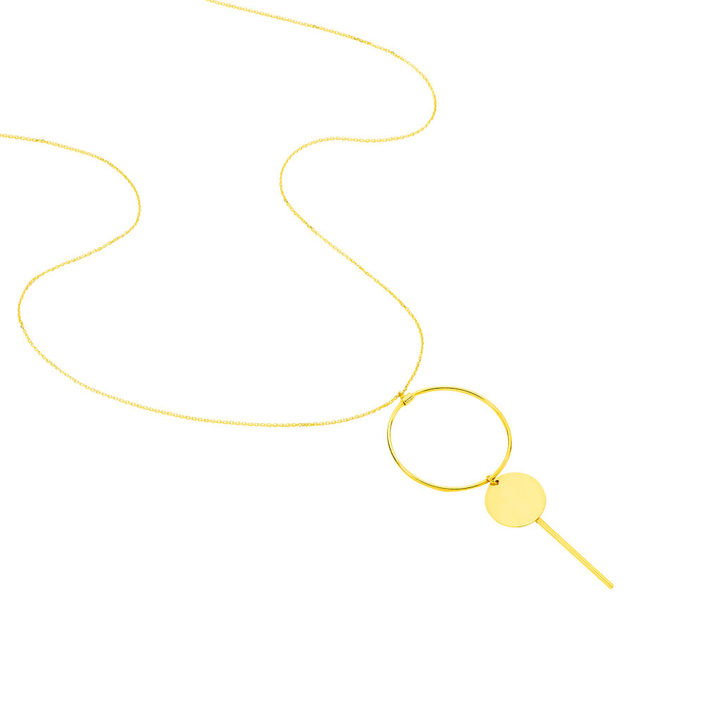 Collier Solaire Or Jaune