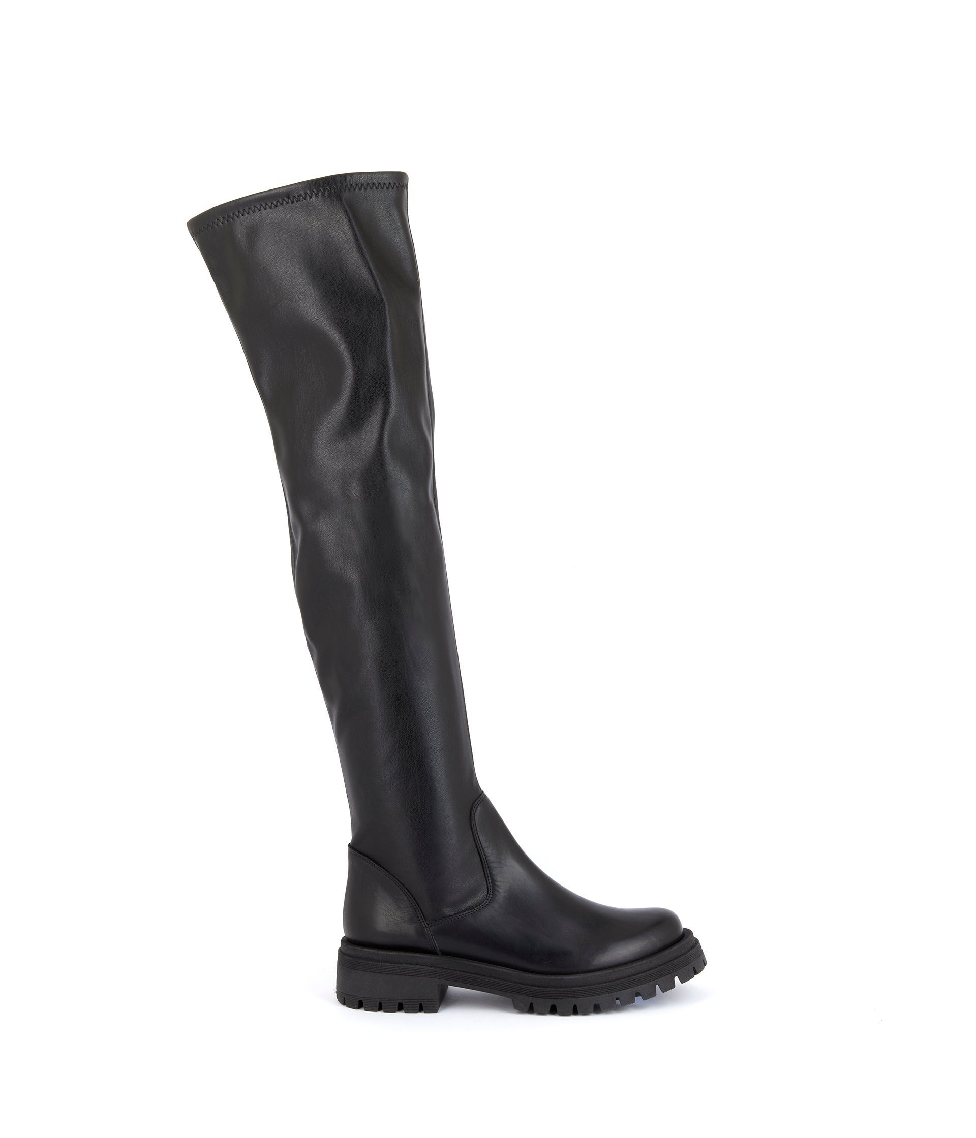 Cuissardes cuir noir Auxana