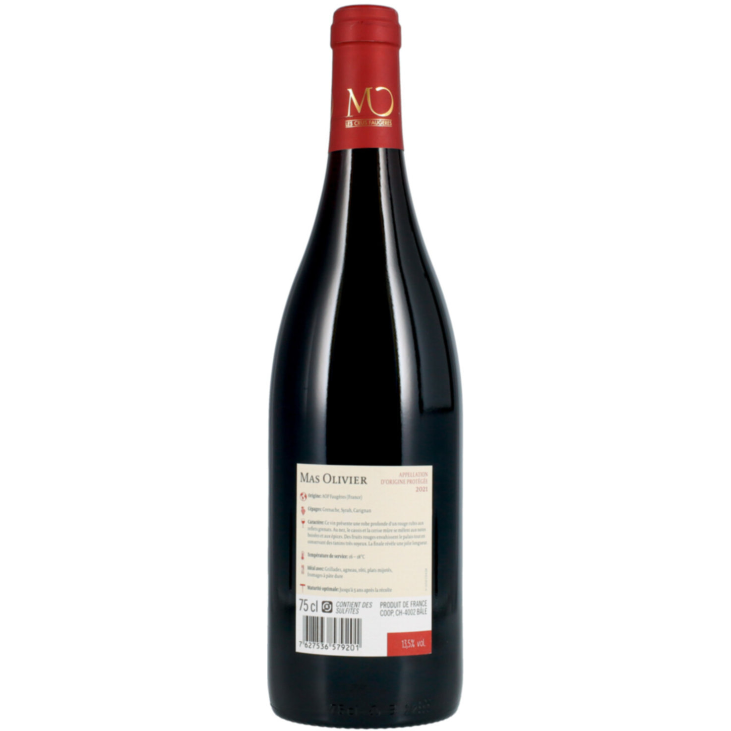 Faugères AOP Mas Olivier -75cl