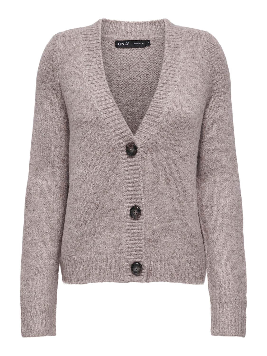 ONLZOEY Strickjacke Woodsmoke