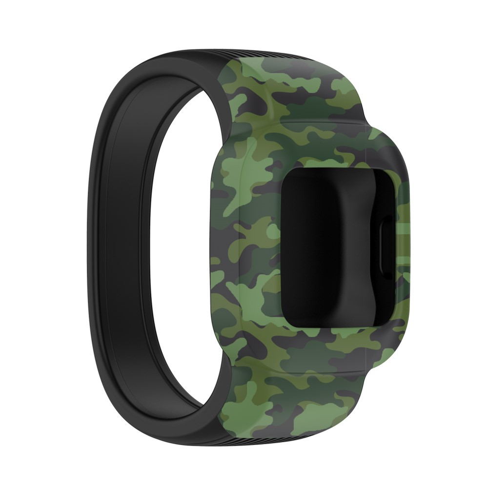 Garmin Vivofit JR 3 Ersatz Silikon Sport Armband (Gelenkumfang: 160mm) - Camouflage Grün