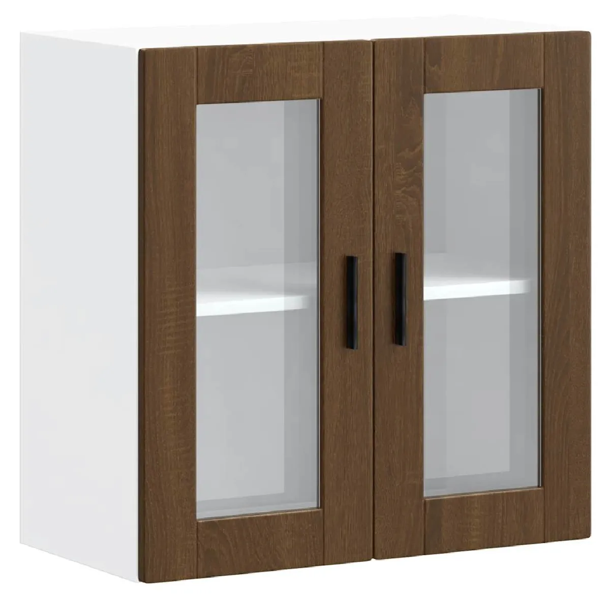 vidaXL Armoire Murale de Cuisine Porto - Chêne Marron