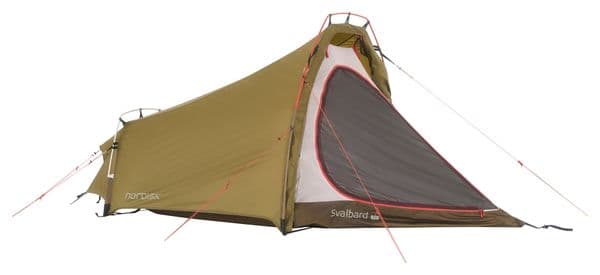 Tente 1 Personne Nordisk Svalbard 1 PU (2.0) Vert