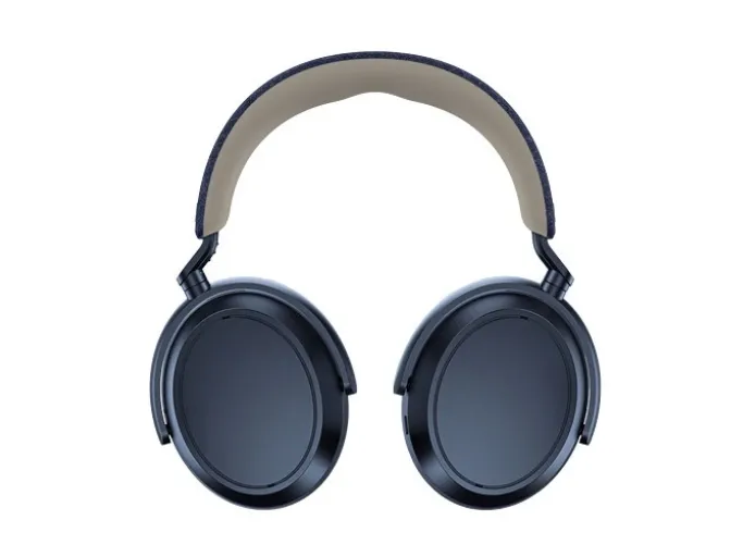 Sennheiser MOMENTUM 4 - Hovedtelefoner med mik. - fuld størrelse - Bluetooth - trådløs, kablet - aktiv støjfjerning - 2,5 mm jackstik, USB-C - denim