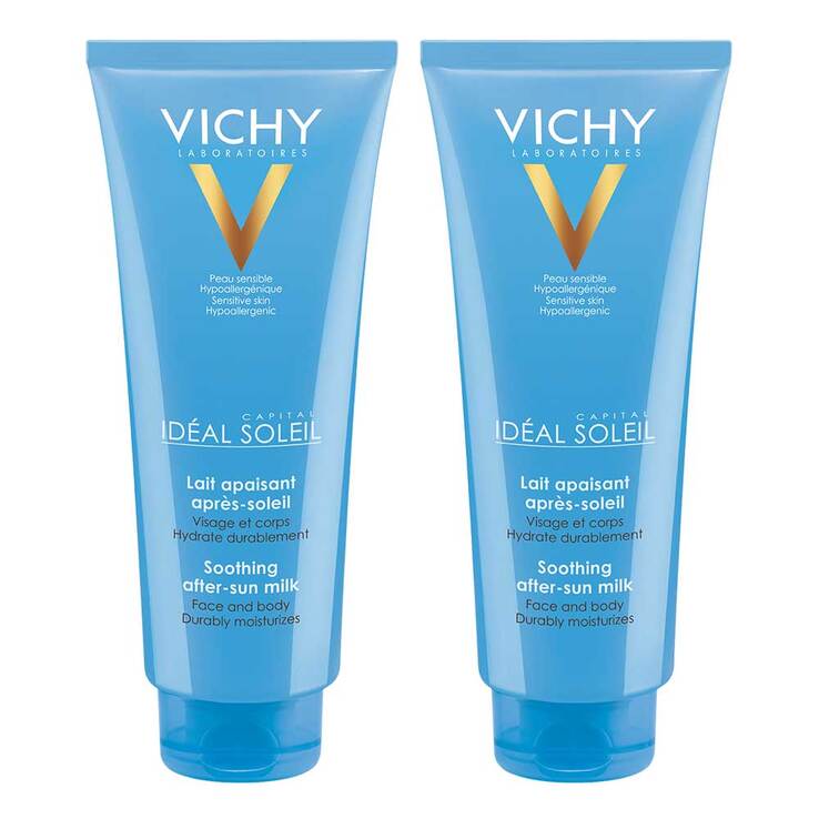 Vichy Capital Soleil Nach der Sonne Pflege-Milch , 2x300 ml