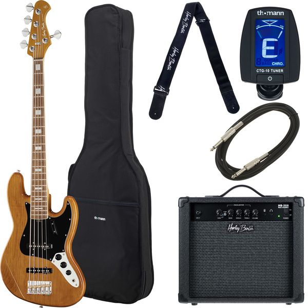 Harley Benton MV-5JB Natural Set