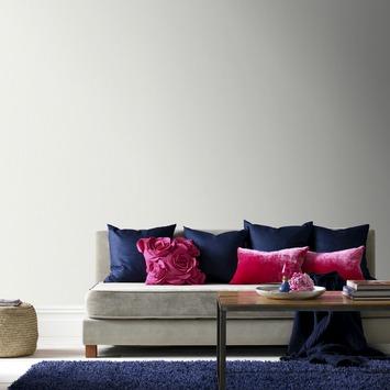 Vliesbehang Golfstructuur zilver 104762