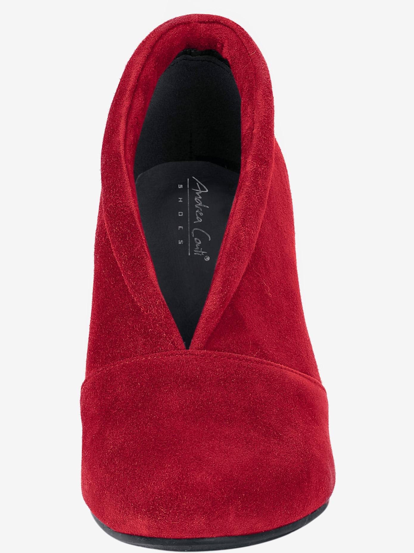 Escarpins cuir velours chèvre doux