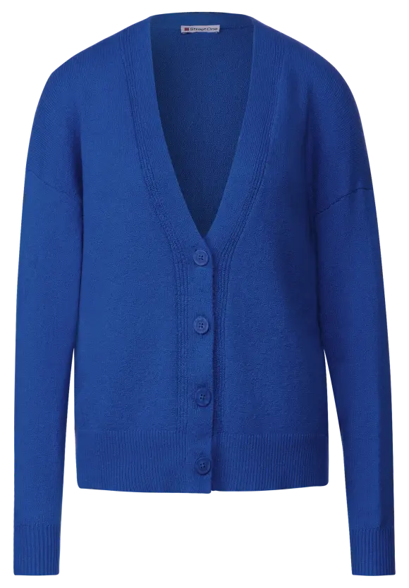 Cardigan mit Knopfleiste - fresh intense gentle blue