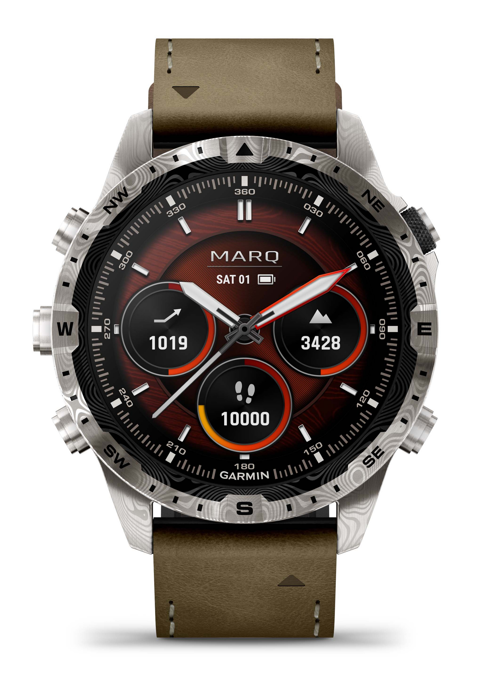 Garmin MARQ Adventurer Gen 2 Damascus Steel Edition