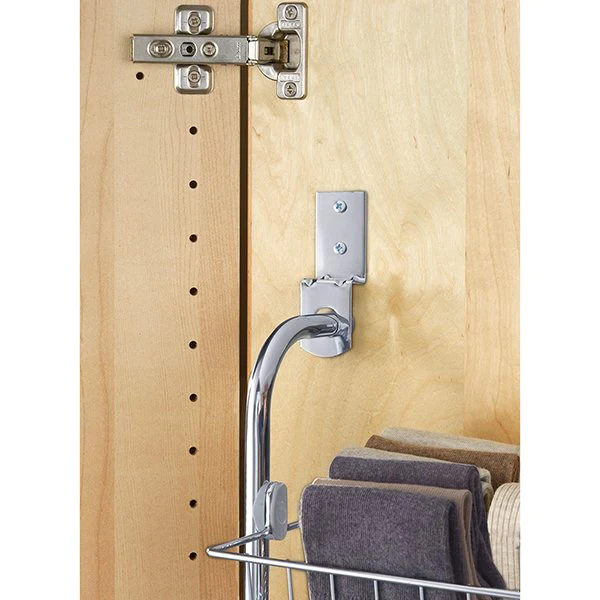 Etagère de porte 2 paniers et accroche-torchons