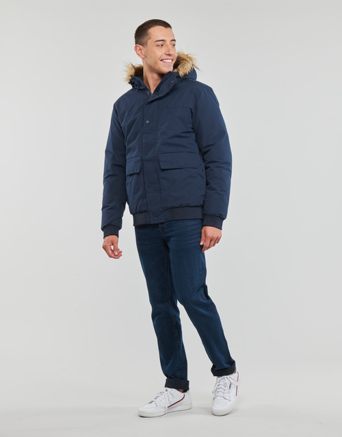 Jack & Jones - JJCHAMP BOMBER JACKET FUR - Marine