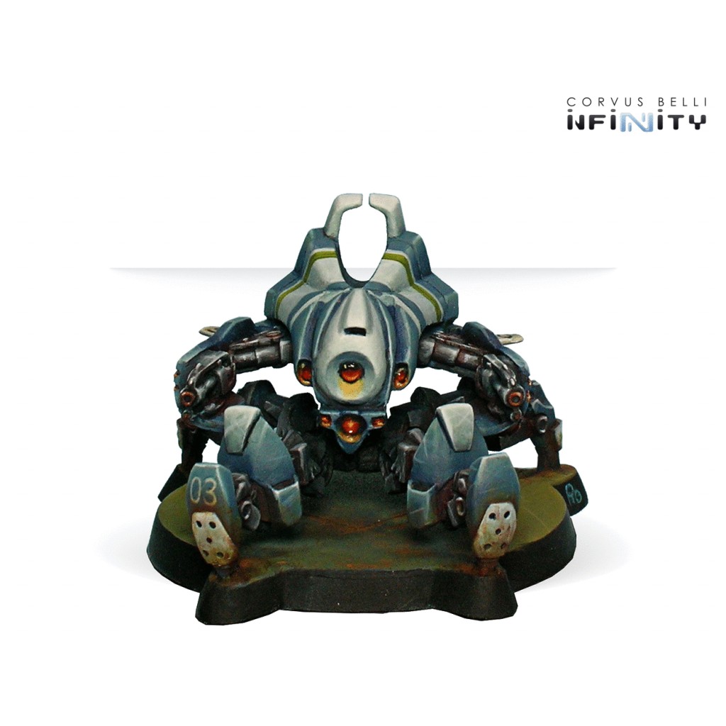 Infinity - PanOceania - Armbots Bulleteer (Spitfire, Heavy Shotgun)