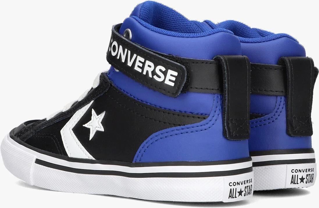 CONVERSE zwarte converse hoge sneaker pro blaze strap