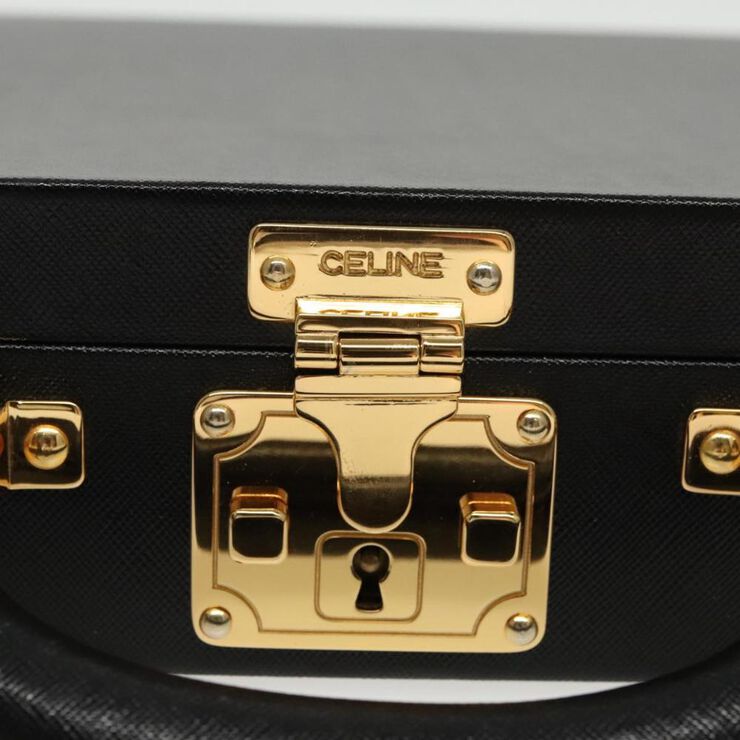 Celine Vintage Céline Briefcase Black