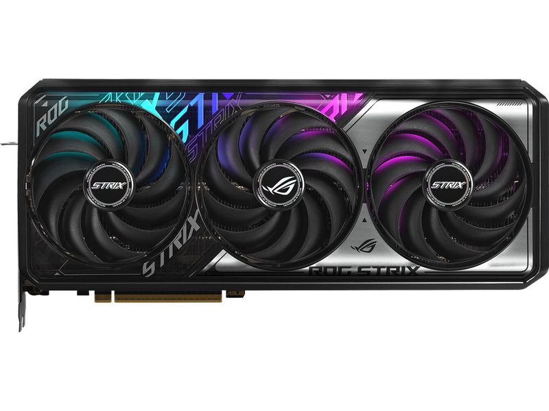 ASUS ROG Grafikkarte Strix GeForce RTX 5070 Ti OC 16 GB Grafikkarte mit 16 GB GDDR7 Speicher