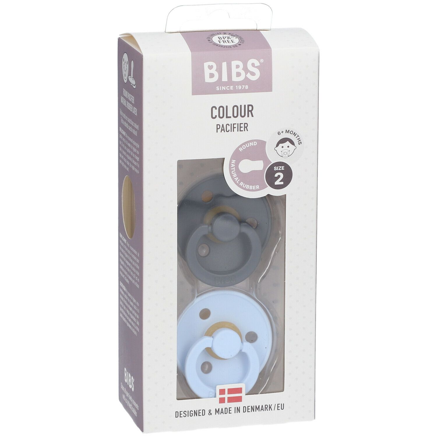 BIBS® Schnuller Babyblau 6-18  Monate