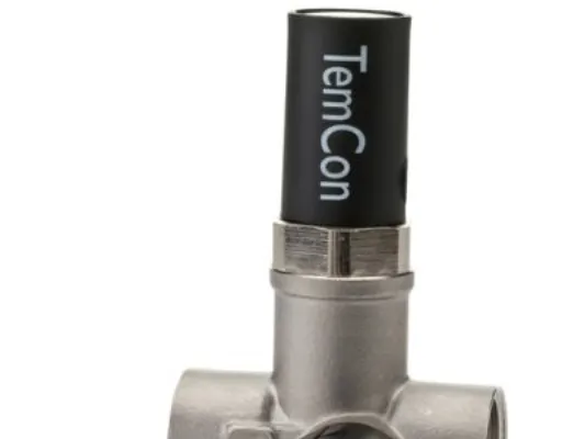 Cirkulationsventil temcon 1/2''' mf med isolering
