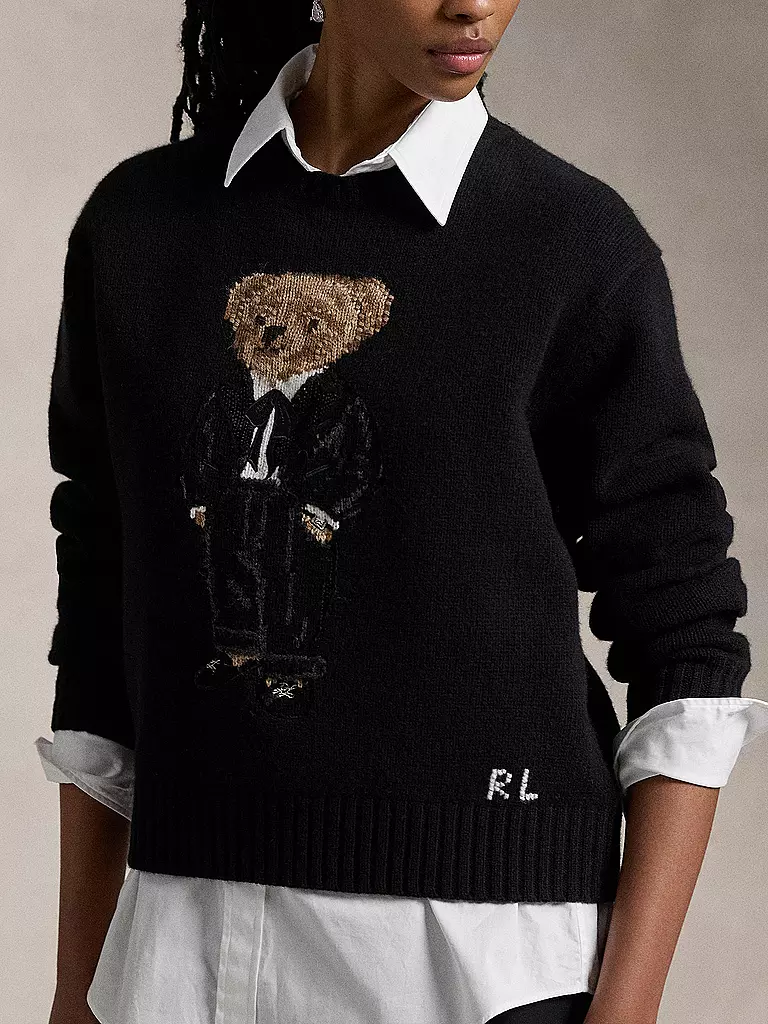 POLO RALPH LAUREN Pullover schwarz
