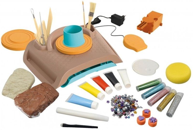 Buki - Knutselen Professional Studio - Pottenbakkerij - Inclusief 2 kg Lucht Drogende Klei