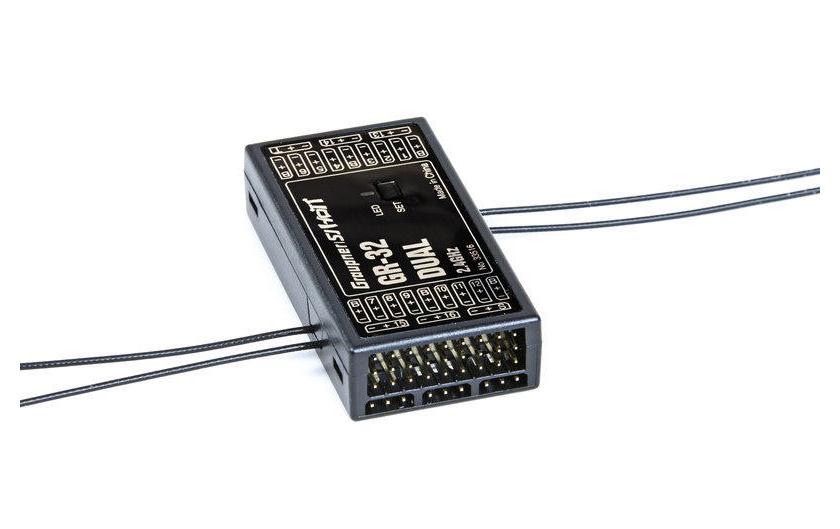 GR-32 Dual HoTT 16-Kanal<br>16-Kanal-Empfänger für Flugzeuge und Helis