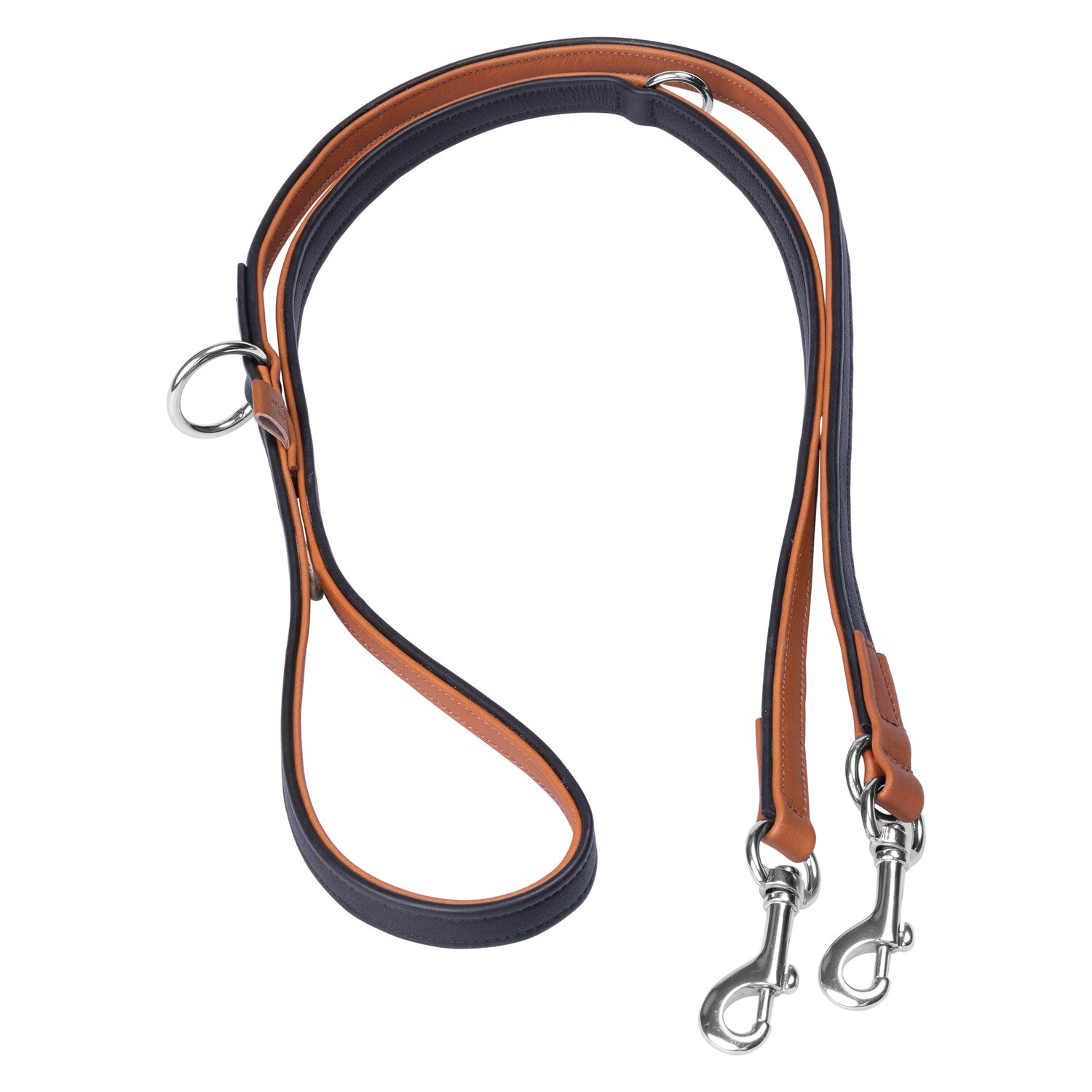pawberry Hundeleine Melun  - black/tan