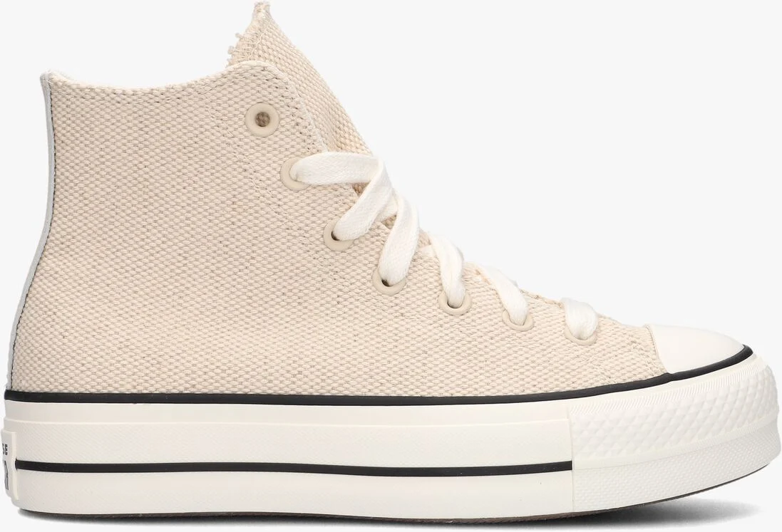 CONVERSE beige converse hoge sneaker chuck taylor all star lift
