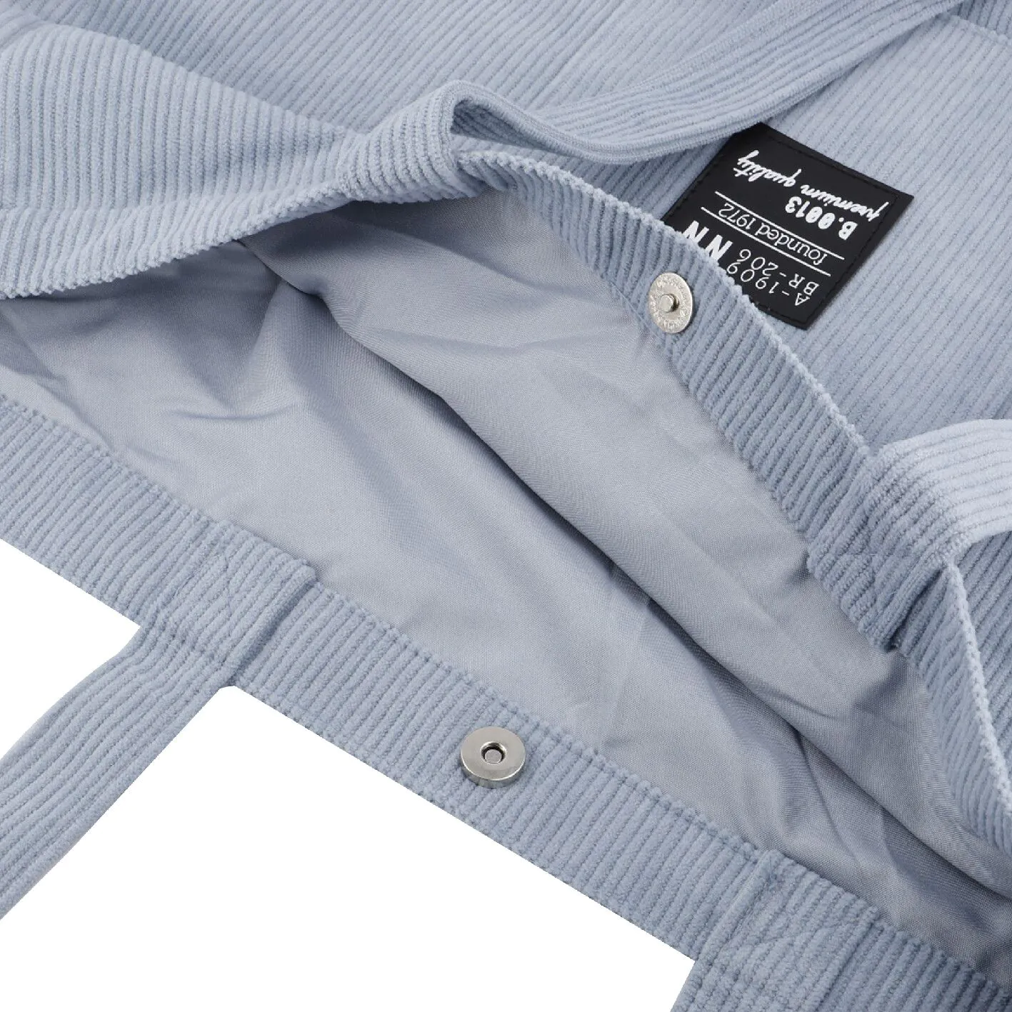 Shopper Cord, hellblau