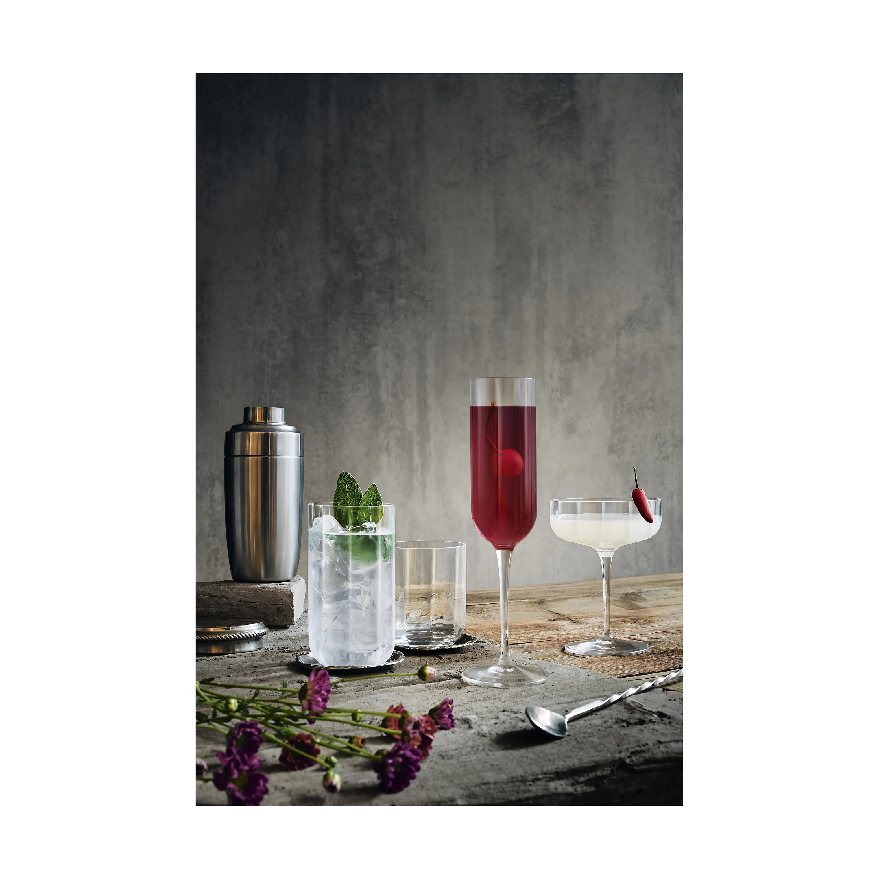 Luigi Bormioli Jazz Longdrinksglas - 4 stk.
