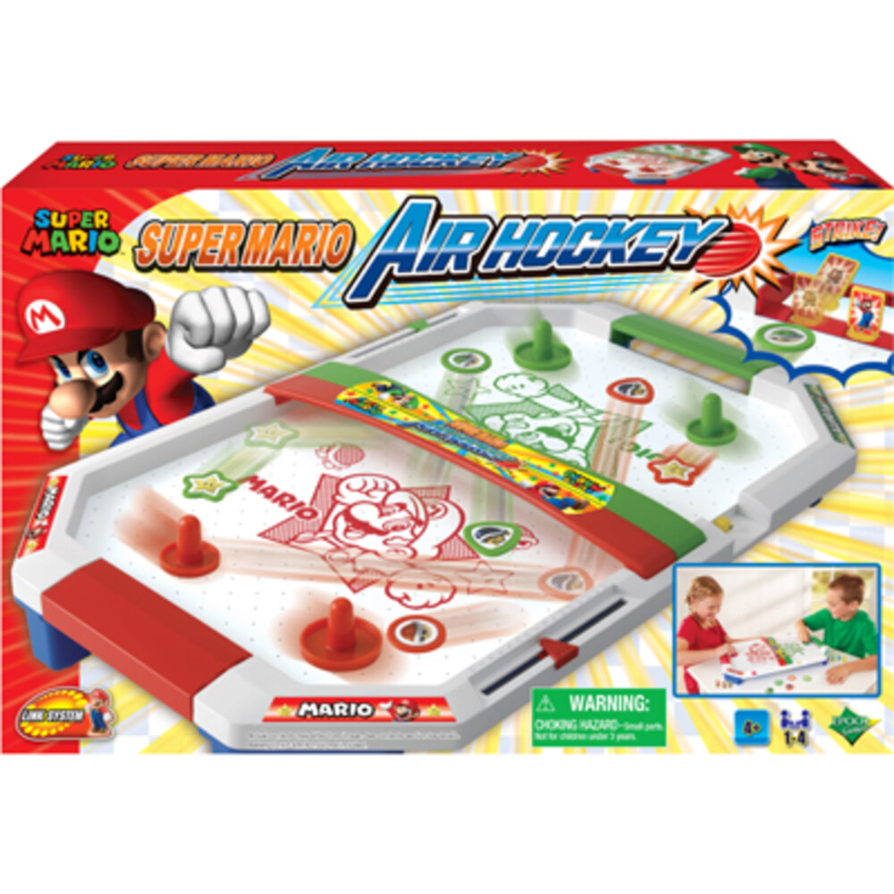 EPOCH Games Super Mario Spel Air Hockey