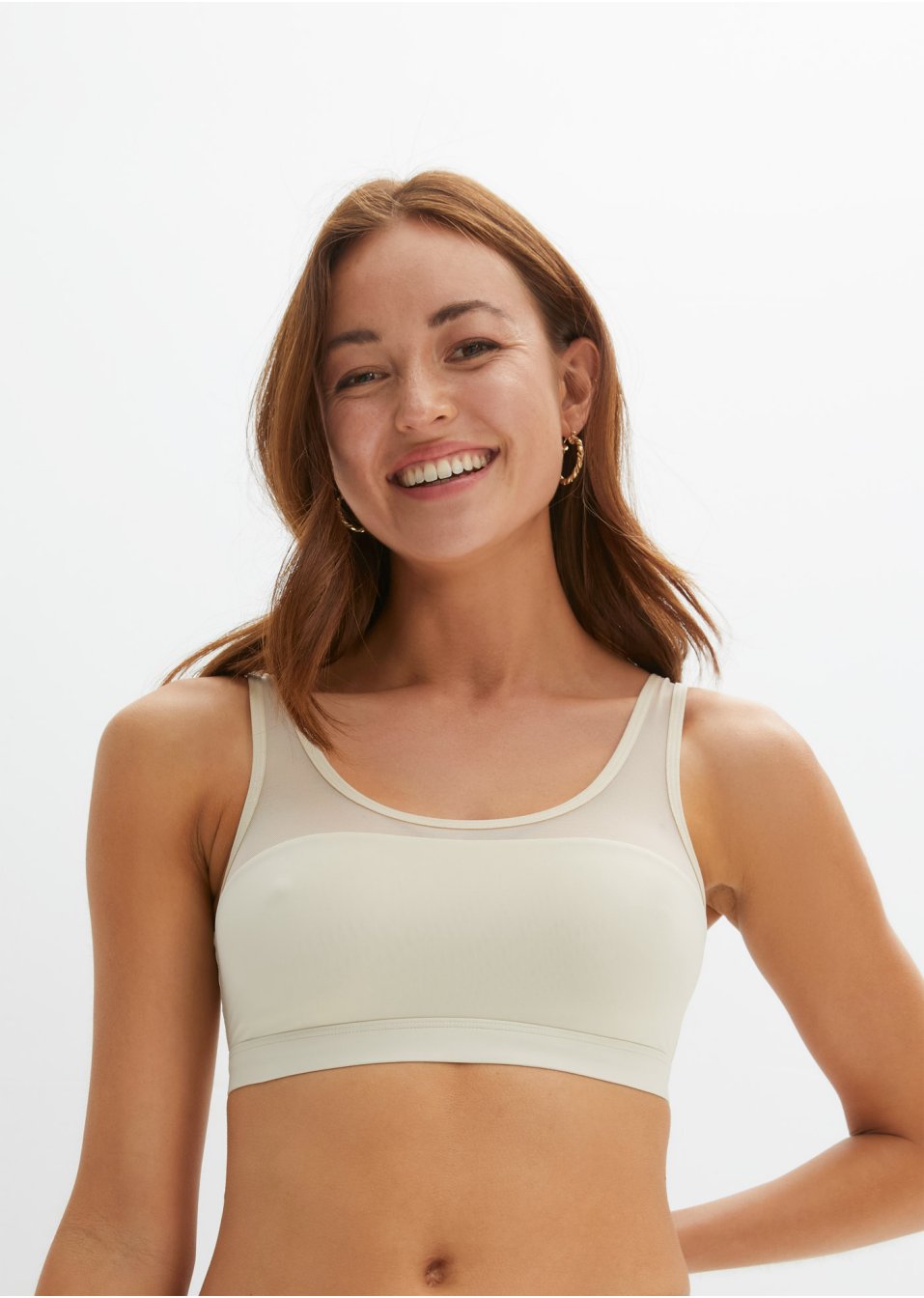 Soutien-gorge bralette avec polyamide recyclé