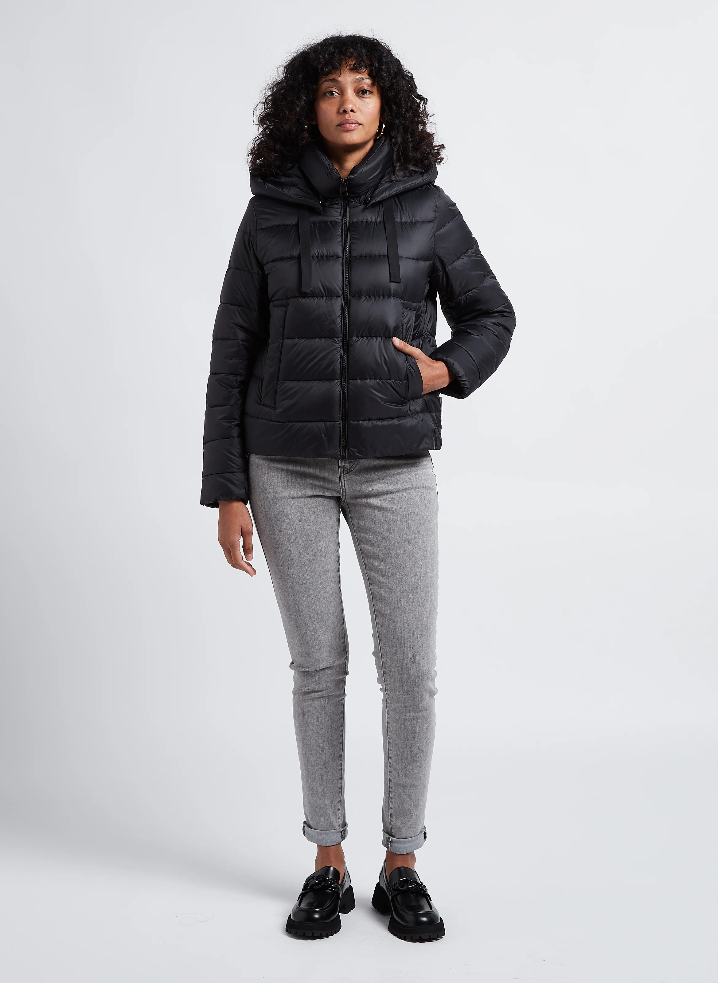 721 HIGH RISE SKINNY - Jean skinny en coton mélangé| Gris