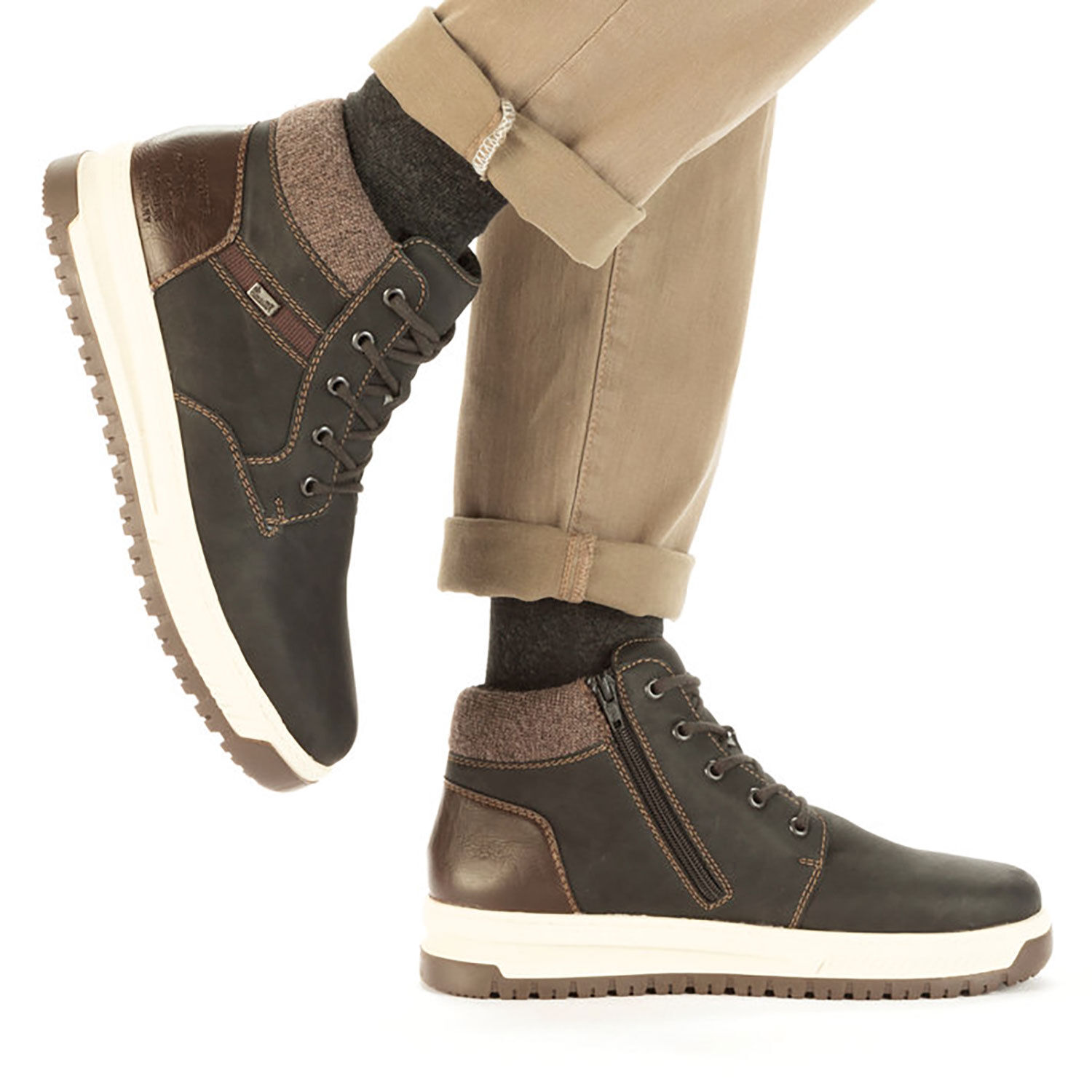RIEKER Kurzstiefel für Herren aus pflegeleichtem Softmaterial