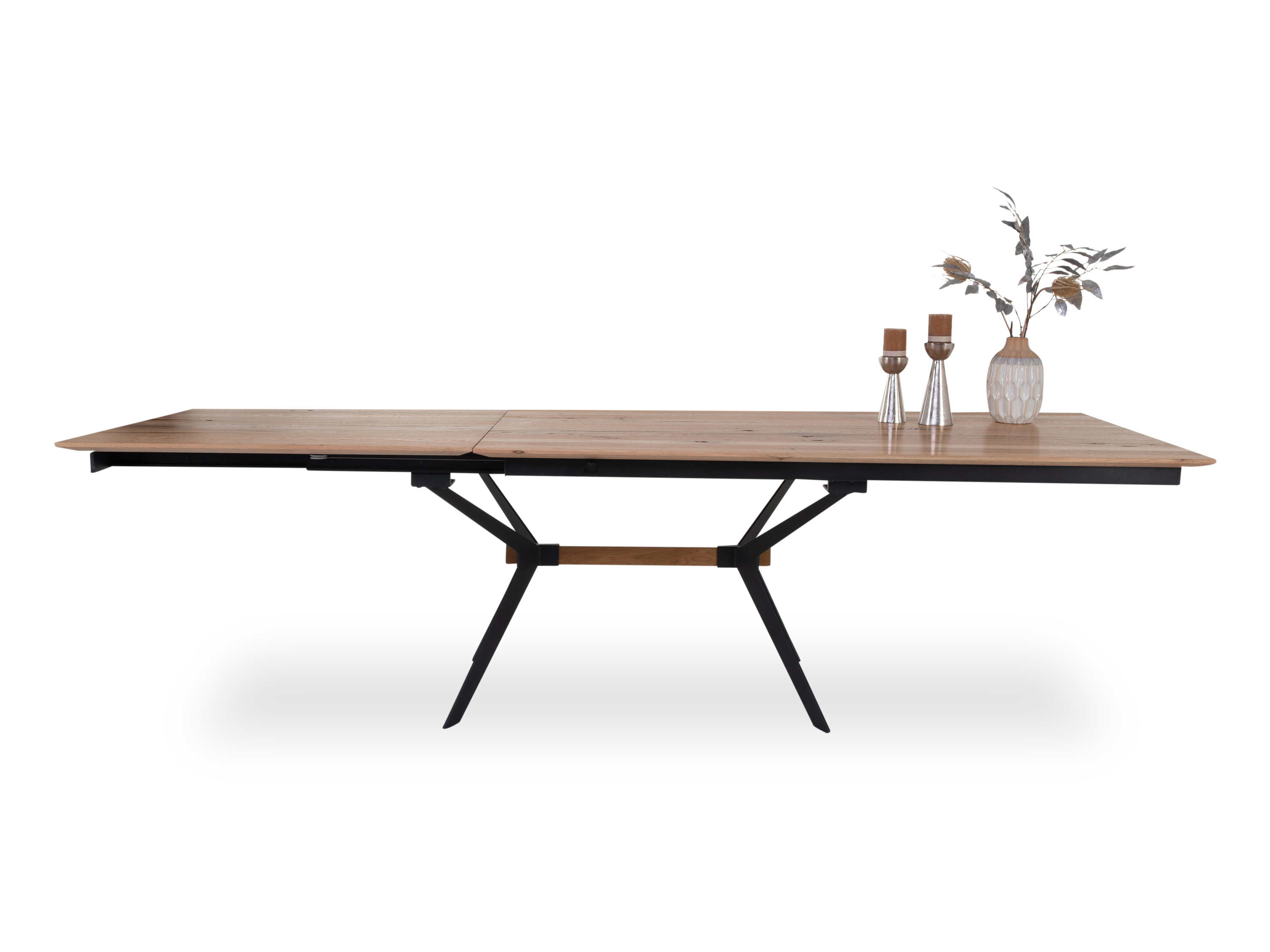 Esstisch Rolf Weber NIEDERAULA 180(280)x100 cm
