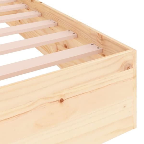 vidaXL Sengeramme heltre 120x200 cm