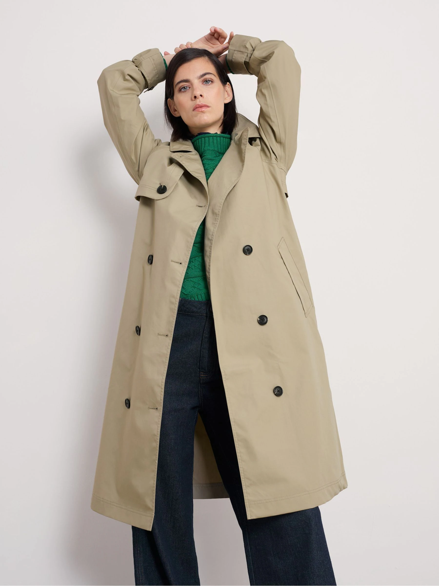 Natuurlijk - Seasalt Cornwall - Penweathers - Waterdichte trenchcoat