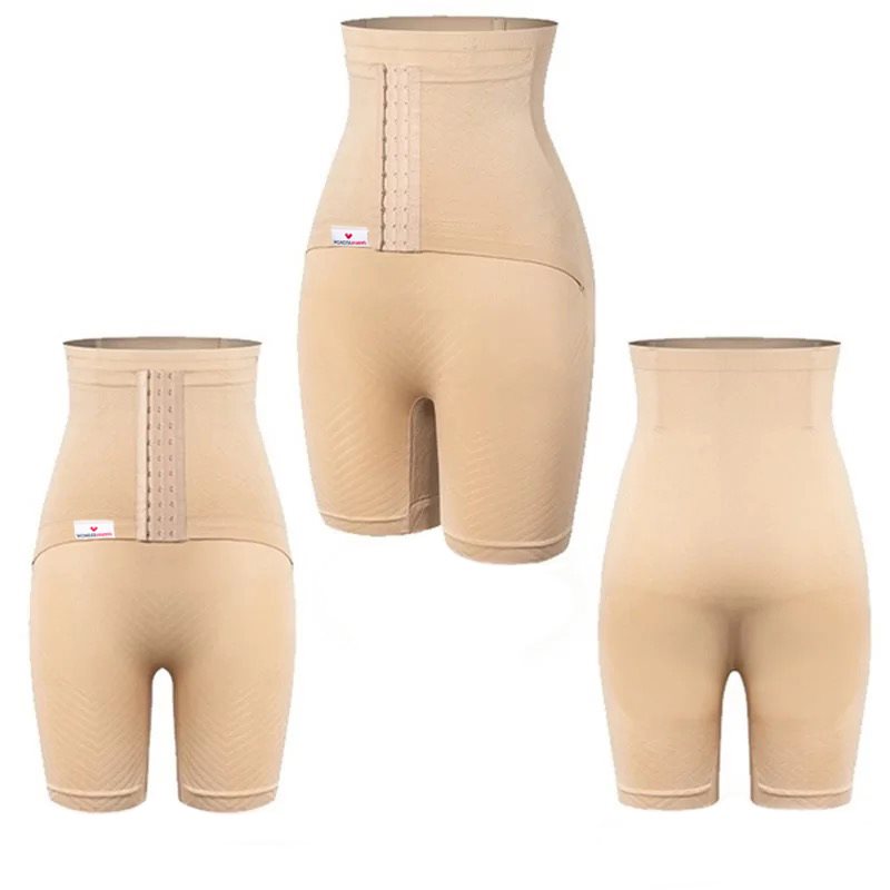 WONDERMOM Postpartum Belly Binder Shorts L beige 1 Stk